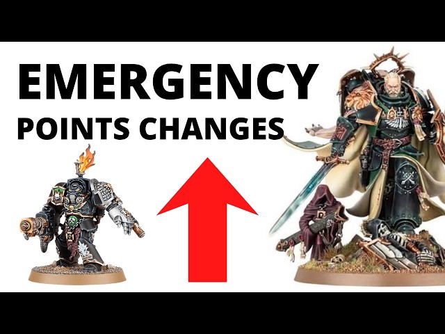 GW Announced Emergency Pre-Release Points Nerfs? What’s Changing and Why?