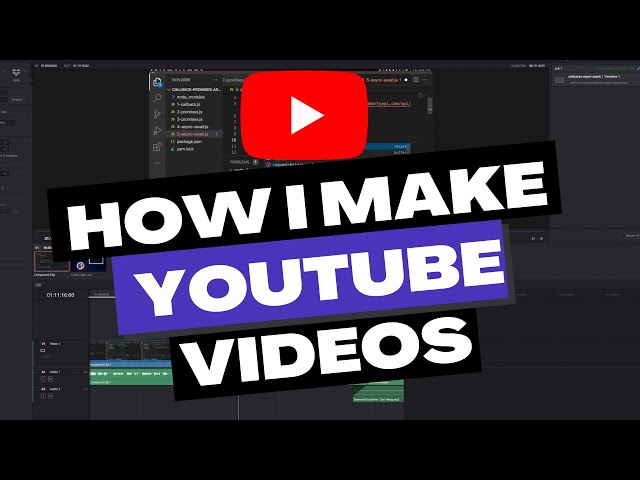 How I Make Coding Tutorials For YouTube