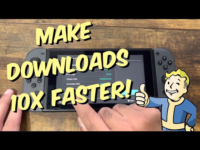 How To Get Faster Download Speed For Nintendo Switch In 2021 (10X Your Speed!)