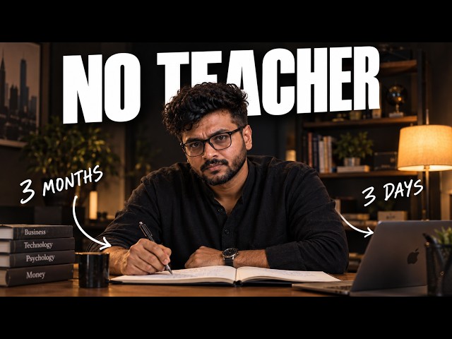 How to Self-Educate So Fast It Feels Like CHEATING (with AI)