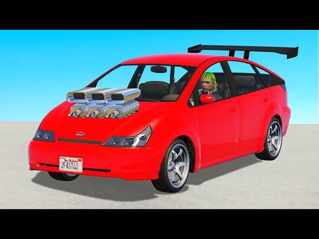Illegally Turning My Prius Into a Lamborghini.. (GTA RP)