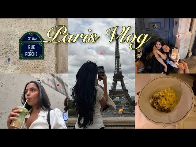 first time in PARIS💌 seeing eiffel tower, le marias & more!! 