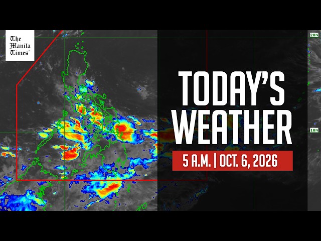 Today's Weather, 5 A.M. | Oct. 6, 2026