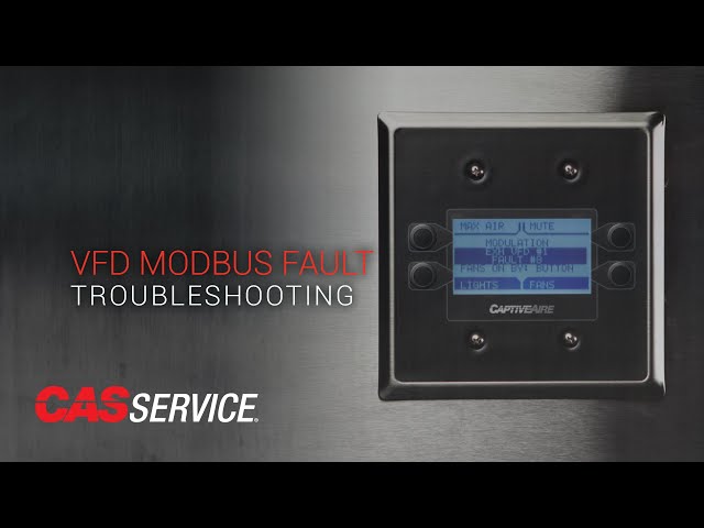 VFD ModBus Fault Troubleshooting
