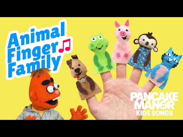 Animal Finger Family Song ๐ถ๐ฑ