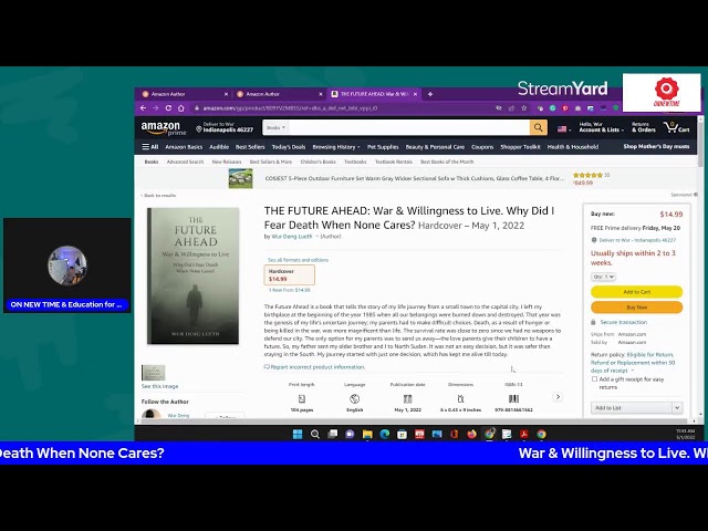 "THE FUTURE AHEAD" NOW AVAILABLE ON AMAZON
