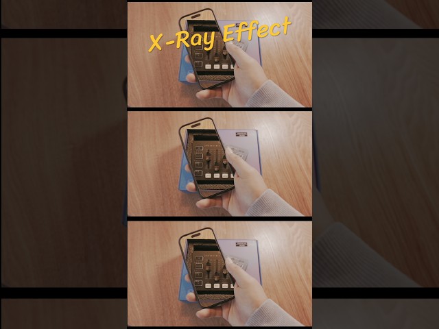 Dieser X-RAY Effekt ist einfacher als du denkst 🤯📱