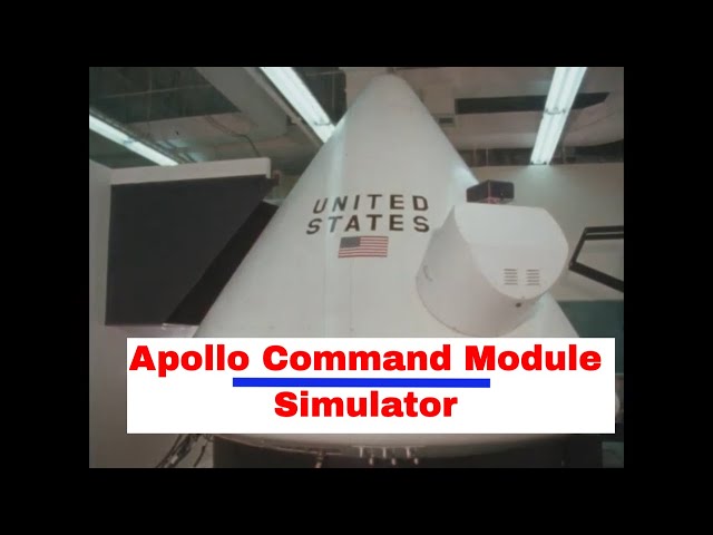 NASA APOLLO PROGRAM COMMAND MODULE SIMULATOR & SCIENTIFIC DATA SYSTEMS / GUIDANCE COMPUTER GG46305