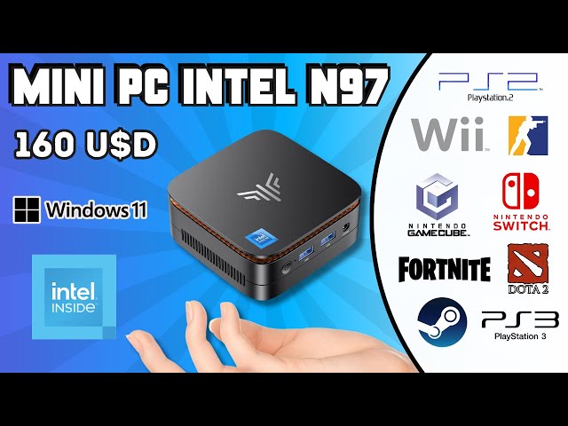 The KAMRUI Essenx E1 Mini PC is a Beast RetroBat PS2 Wii GameCube Wii U PS3 Switch Fortnite