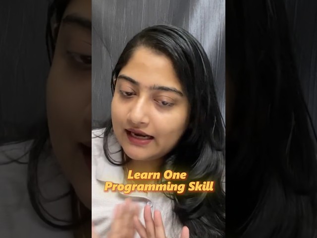 Learn Any One Programming Language (Tamil) | career development