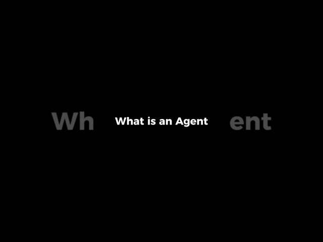 What Is an AI Agent? 🤖⚡ | Quick Explanation