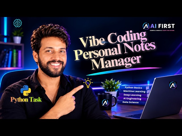 Personal Notes Manager | Vibe Coding Challenge: Build a Python CLI Productivity Tool