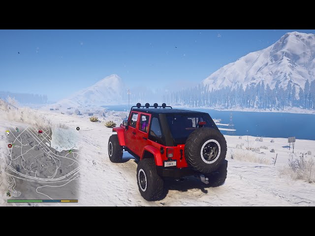 GTA 6 Graphics - RTX™3080 🎄 Snowing in Los Santos 🎄 4K Ray Tracing - Natural Vision Evolved
