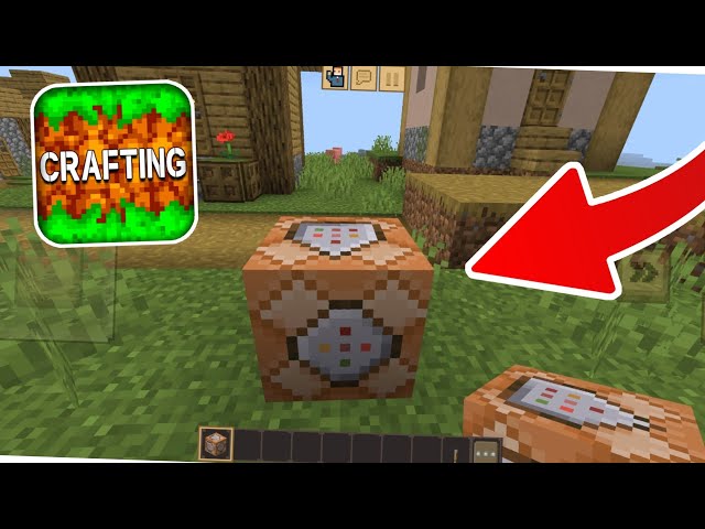 HOW TO GET COMMAND BLOCK in CRAFTING AND BUILDING 