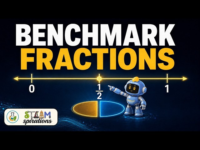 What are Benchmark Fractions? | Comparing & Ordering #steamspiration