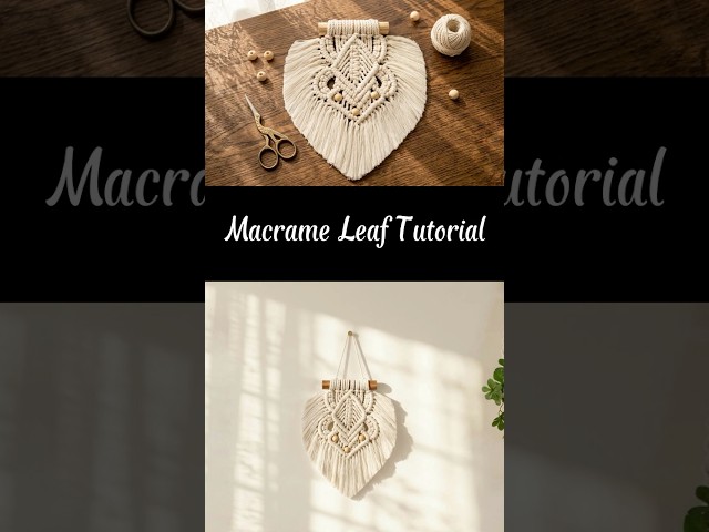 Macrame Feather Wall Hanging Tutorial| Easy for Beginners
