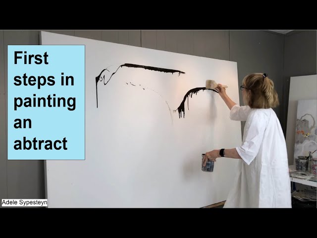 First Steps in Abstract Painting / Art with Adele