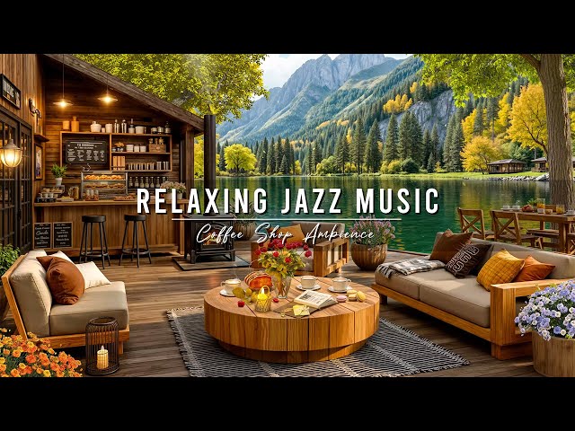 Smooth Jazz Instrumental Music & Cozy Coffee Shop Ambience ☕ Jazz Relaxing Music for Studying, Work
