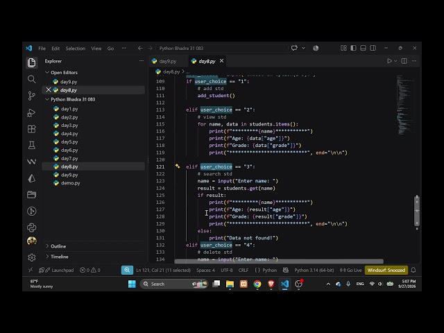 Python Day 9 | QNA & review