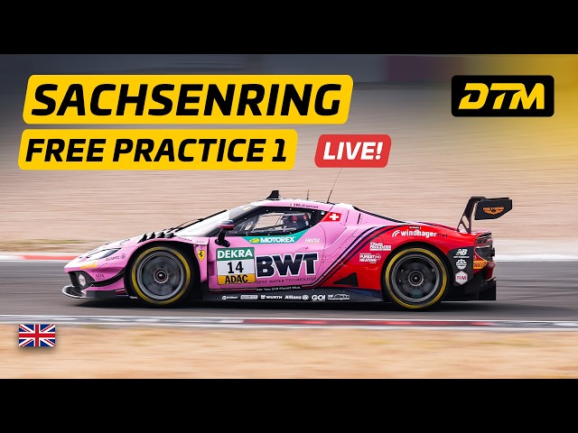 RE-LIVE: DTM – Free Practice 1 Sachsenring ⏱️🏁 | DTM 2026