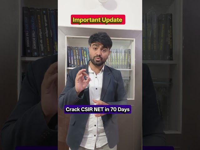 CSIR NET Dec 2026 की तैयारी अब होगी SMART! | New Crash Course Batch Starting 19 October 2026 | IFAS