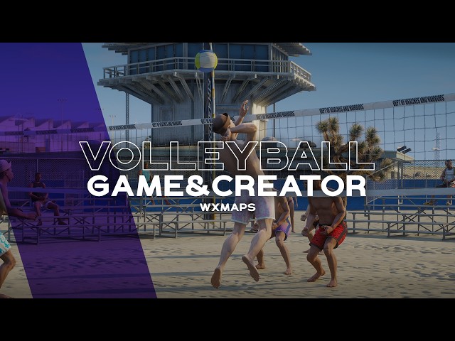 Volleyball Game & Creator | QBCore, QBox, ESX [FiveM Script - GTARP]