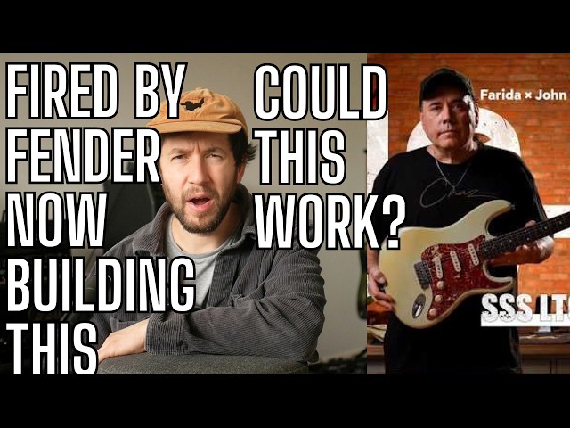 This FIRED Fender Custom Shop Masterbuilder Takes Aim at Fender - John Cruz x Farida collaboration