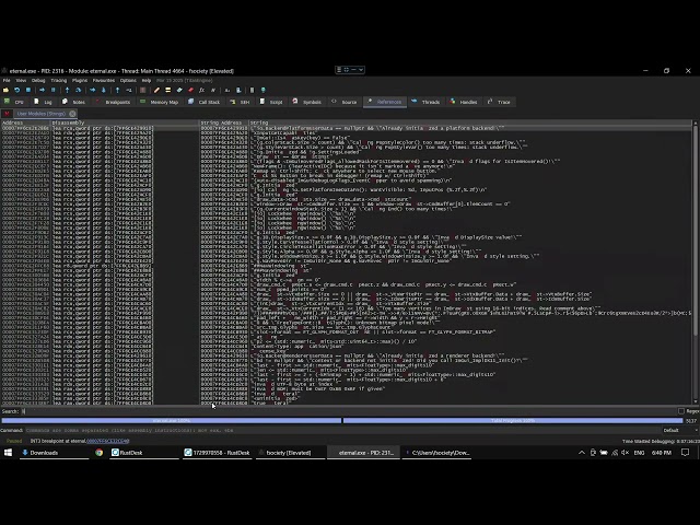 Cracking "Eternal" (Valorant Aim/Trigger) | x64dbg