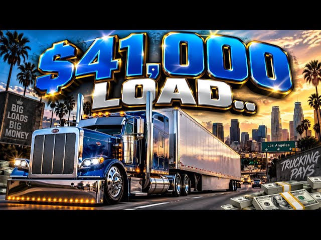 IS CRAZY CALI FUEL PRICES WORTH IT ?? CHECK OUT $41,000 LOADS....