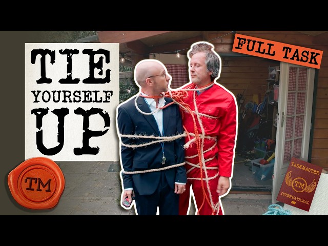 Tie yourself up | Full Task | Taskmaster
