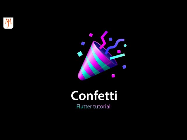 Flutter Confetti Animation