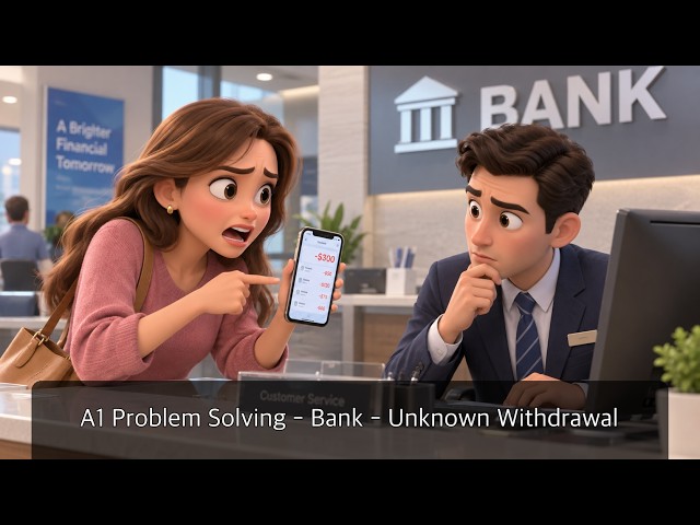 English | Unknown Withdrawal | Problem Solving A1 #001