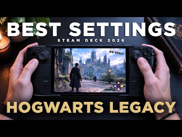 Unlock 60+ FPS in Hogwarts Legacy on Steam Deck!