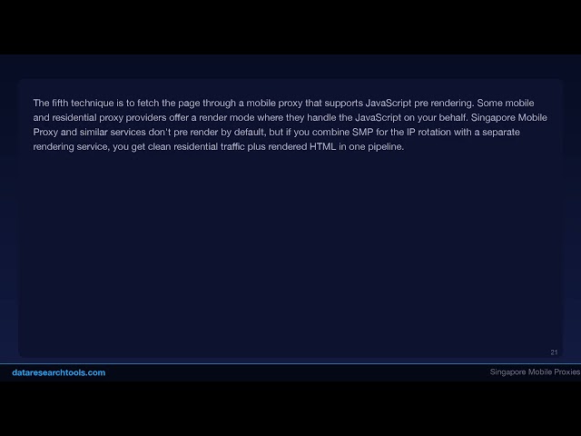 How to Handle JavaScript-Rendered Pages Without Playwright