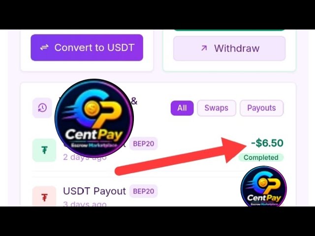 CentPay LIVE! 🔥 Mine CENT Tokens, Complete Tasks, Swap & Withdraw to TON Wallet (CentPay escrow)