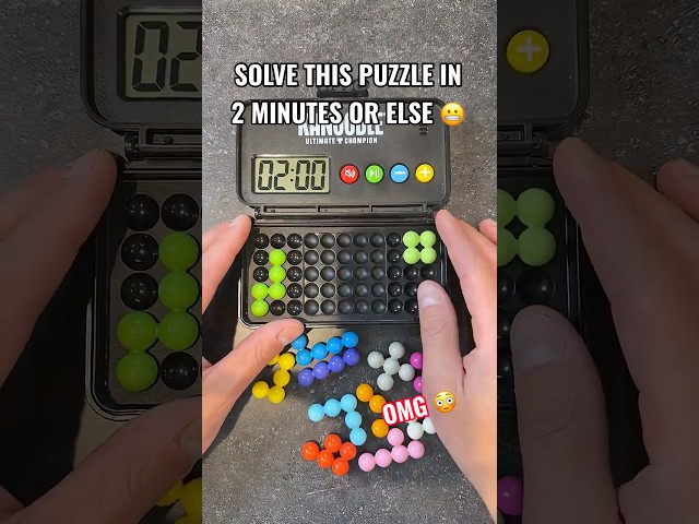 Solve This Surprisingly Tough Puzzle in 2 Minutes OR ELSE 😬