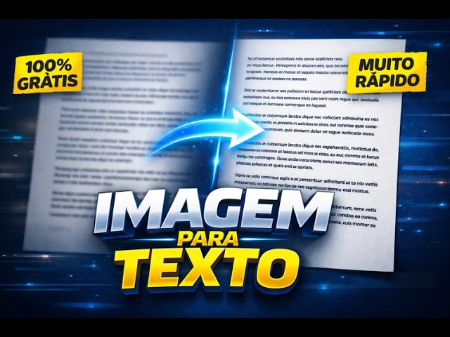 Como Transcrever Imagens em Texto ( RÁPIDO e GRÁTIS! )