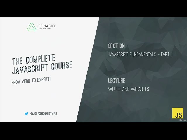005 Values and Variables