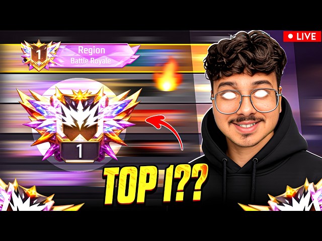🔴 Live -  Region Top  1 Pushing In only 6 hours 😁 - Free Fire Live #oshangaming