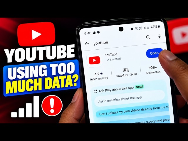 YouTube Battery Draining Fast? Change These Settings Now