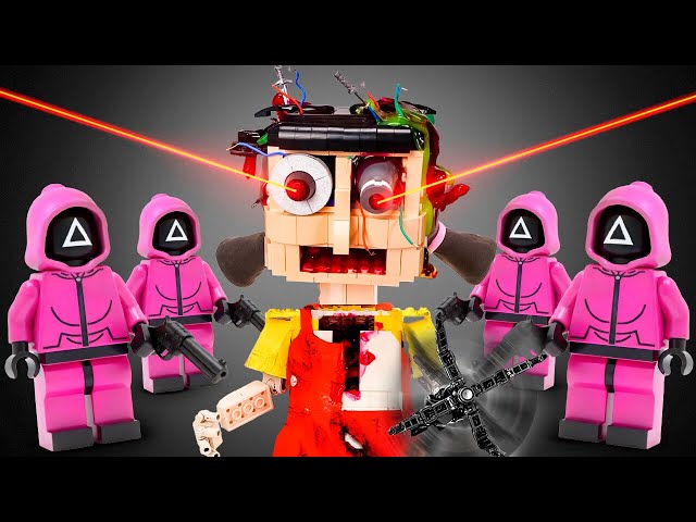 🛠️😱 Help! Young-Hee Needs a Fix! 🔧 Squid Game LEGO Doll’s Creepy Makeover 🔥