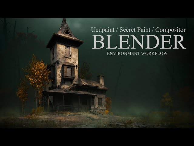 How to Make EPIC 3D ART using only BLENDER