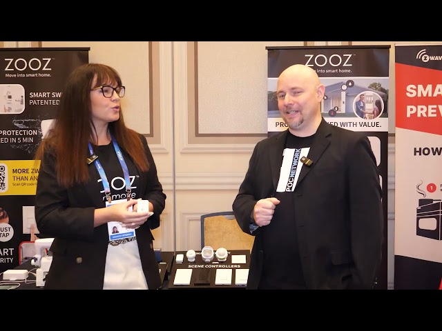 Zooz ZSE50 800LR Z-Wave Siren and Chime  - Interview - CES 2026 - Poc Network