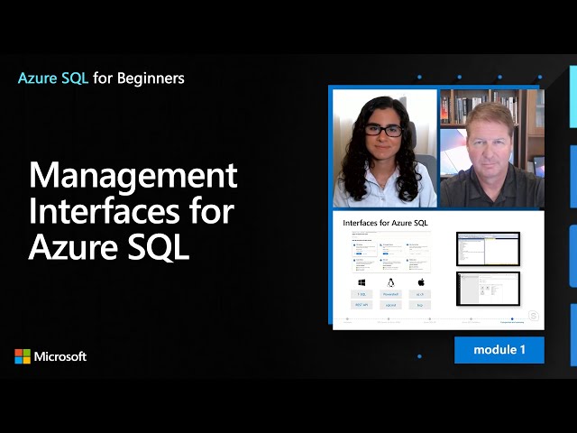 Management Interfaces for Azure SQL | Azure SQL for beginners (Ep. 10)