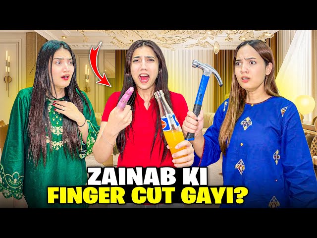 Zainab Ki Ungli Kaat Gayi?😱💔Iqra Ka Ghar Toot Gaya?😰🏡|Wardrobe Sy Kapray Chori😱🤫|Sistrology 