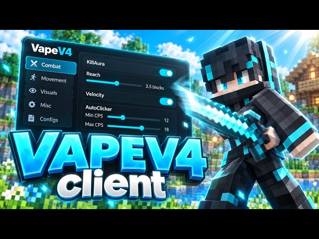 Vape V4 Ghost Client 1.20 — Free Download | Best 1.20 Ghost Client