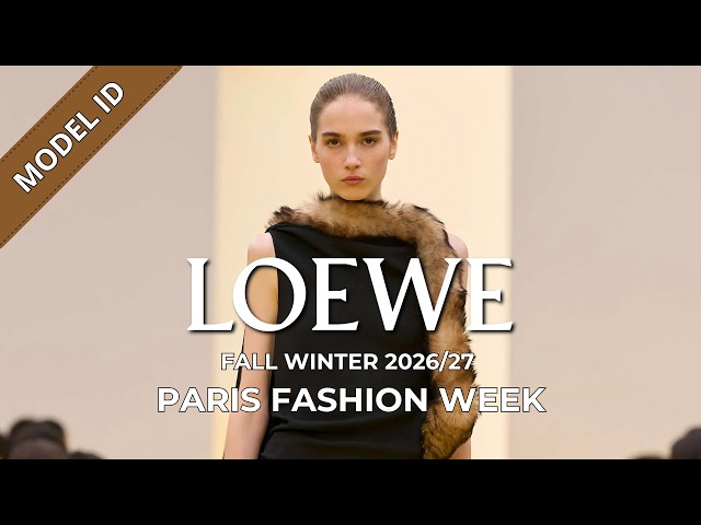 Loewe Fall Winter 2026/27 Fashion Show Model ID | Paris Fashion Week