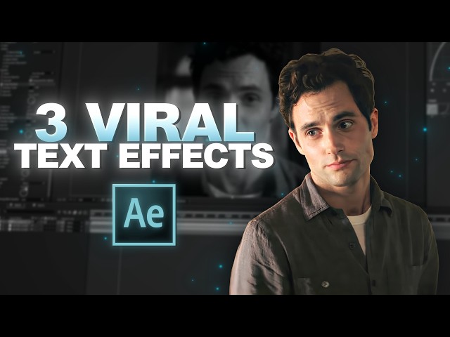 3 VIRAL Text Effects In After Effects
