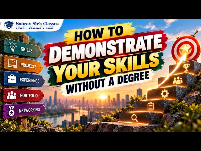 How to Get Recognised for Your Skills Without a Degree #Jobs #ProfessionalSkills