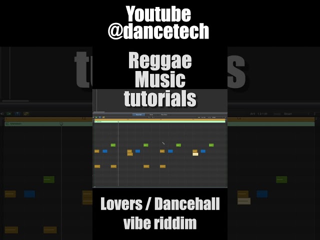 Making reggae music - Dancehall Lovers riddim